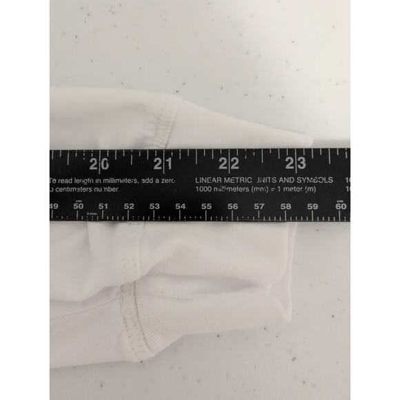 Onward Reserve Polo Men Size M* Perry Long Sleeve White Versatile Pullover Shirt - Picture 6 of 11